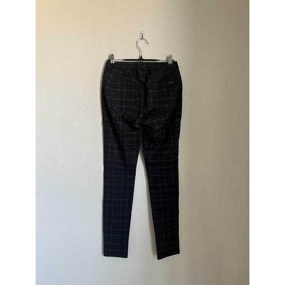 Sanctuary Anthropologie Beckton Plaid Leggings in Navy Multi Size XS - Picture 3 of 7
